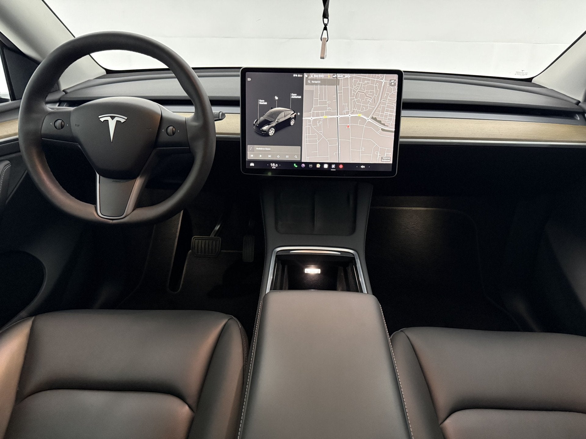 Tesla Model Y Long Range AWD 75 kWh | Snelladen | SOH 88% |, Auto's, Automaat, Gebruikt, Zwart, 351 pk