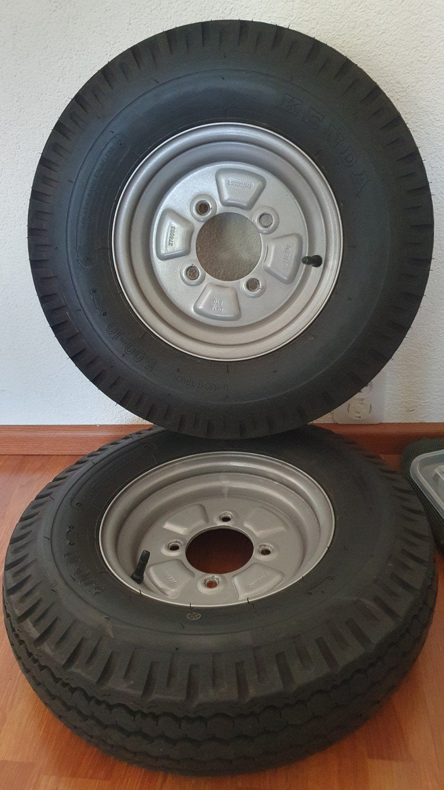 2x Compleet aanhanger wiel, Ophalen, Zo goed als nieuw
