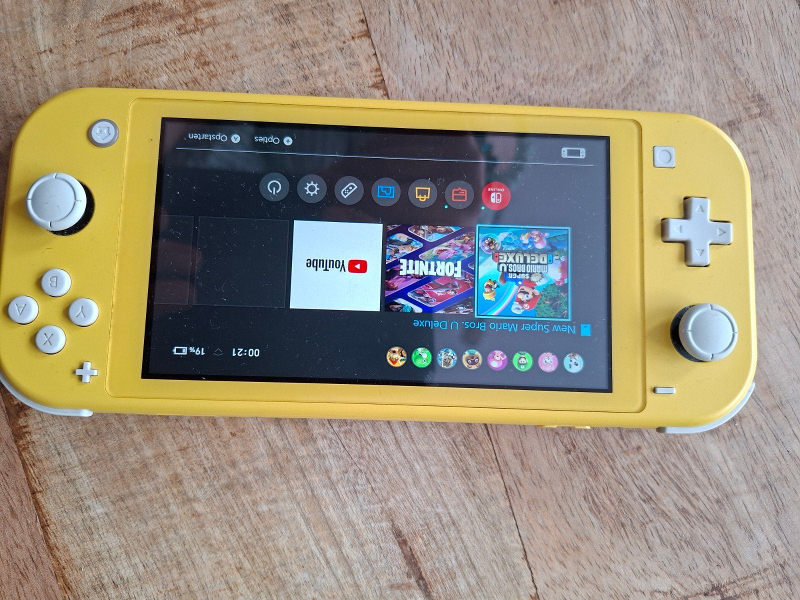 Nintendo, Ophalen, Gebruikt