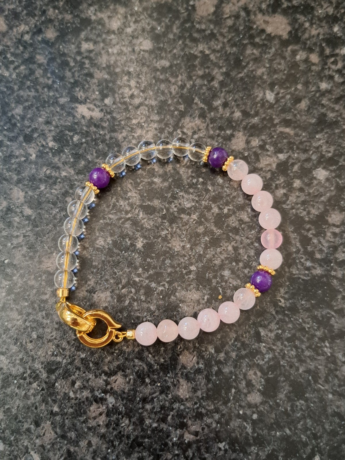 Gouden Driehoek Armband, Overige materialen, Met bedels of kralen, Overige kleuren, Nieuw