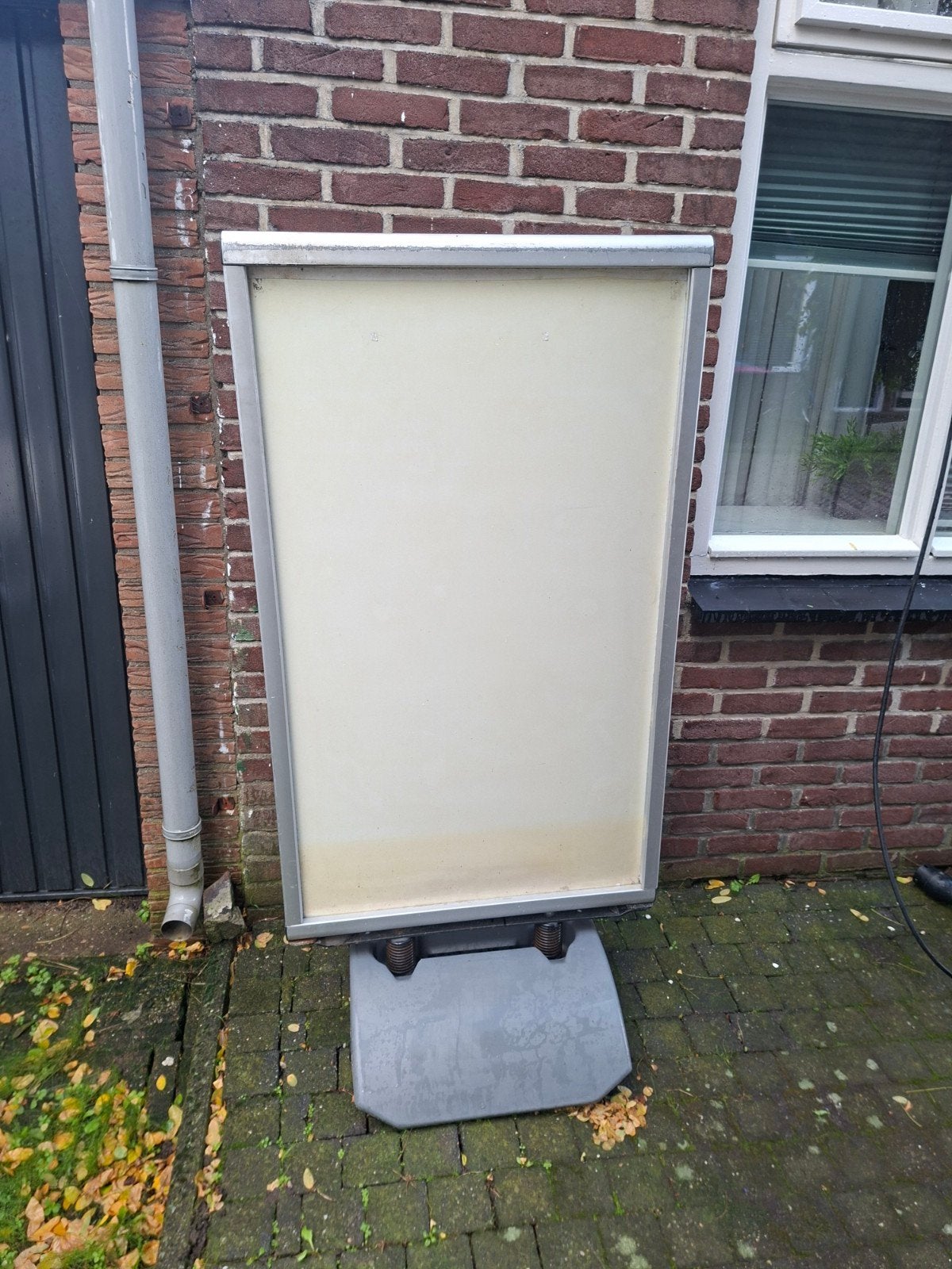 Stoepbord/reclamebord met verzwaarde voet, Verzamelen, Ophalen of Verzenden
