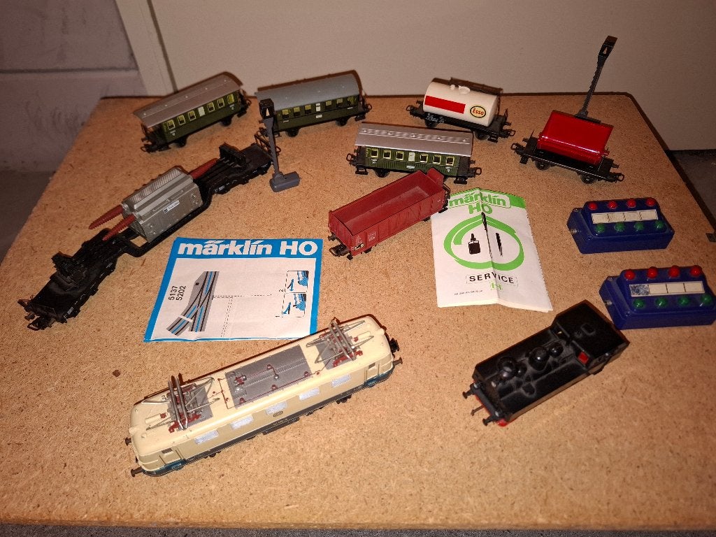 Märklin Modeltrein HO, Ophalen, Gebruikt, Groter dan 1:32
