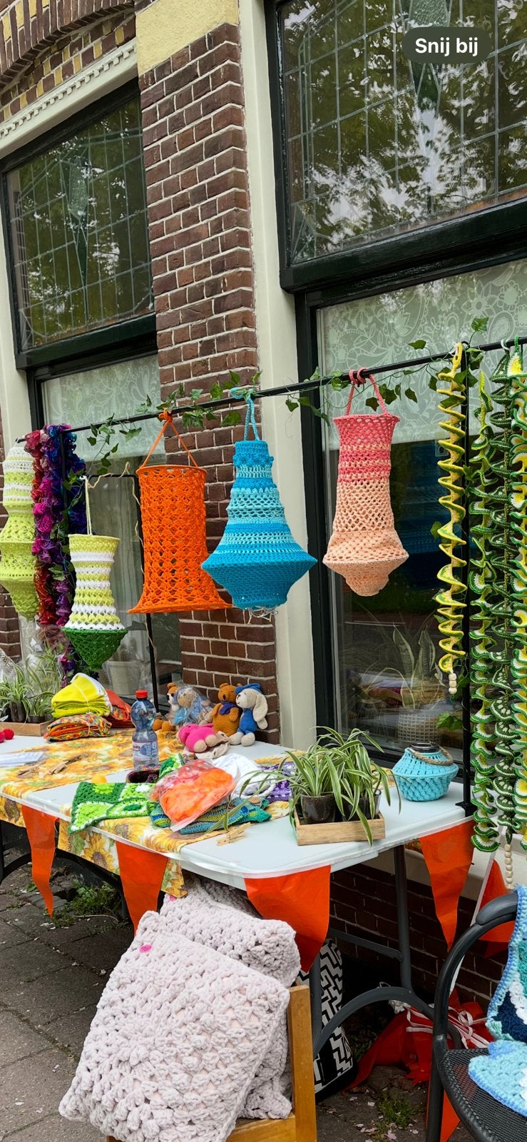 Visnetlampen, Hobby en Vrije tijd, Feestartikelen, Ophalen of Verzenden, Nieuw, Versiering, Geboorte of Huwelijk