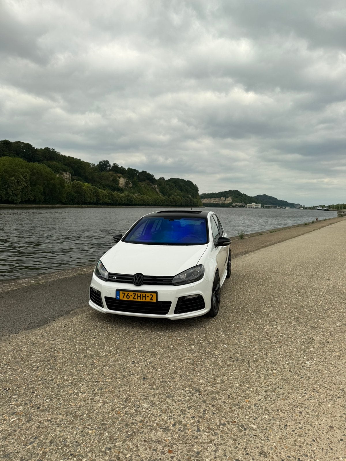 Volkswagen Golf R 2.0TSI 199KW 4-M 5DR 6-DSG 2012 Wit, 1441 kg, 4 cilinders, 1984 cc, Wit