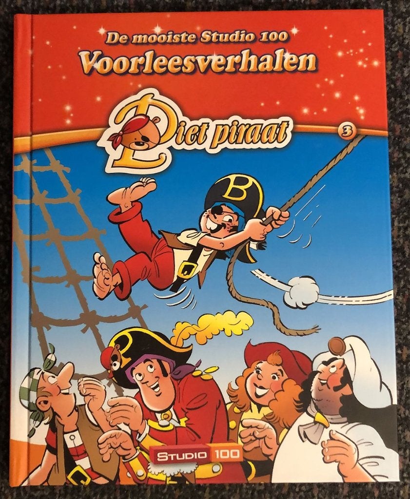 Piet Piraat nr. 3 - De mooiste Studio 100 Voorleesverhalen, Studio 100, Fictie algemeen, Jongen of Meisje, Nieuw