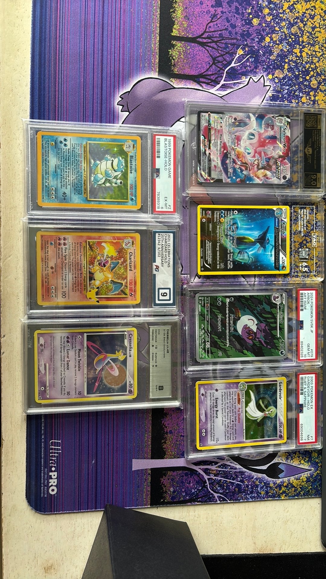 Graded pokemon kaarten, Ophalen of Verzenden, Zo goed als nieuw