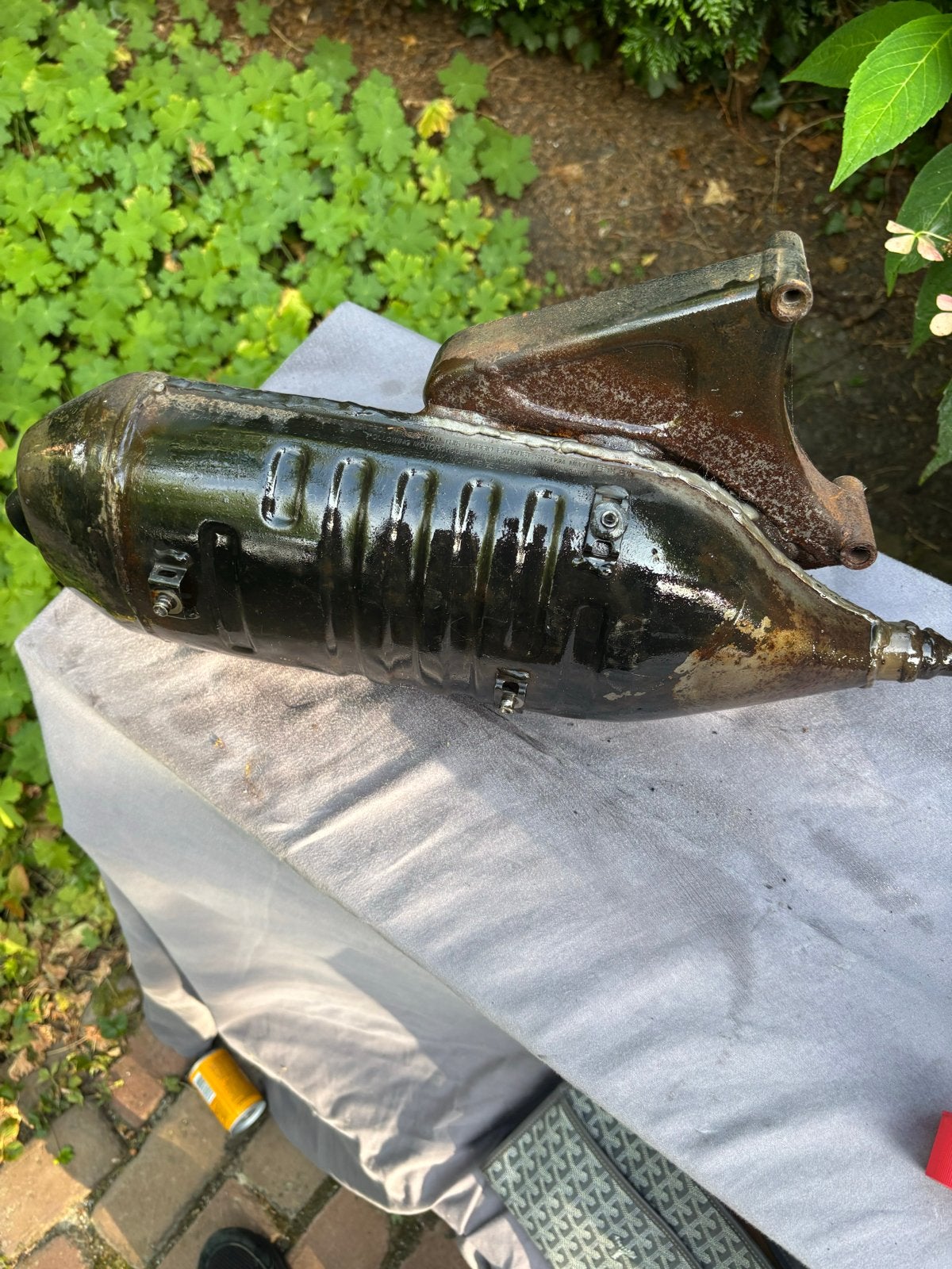 Vespa E3 Uitlaat zonder hitteschild, Ophalen of Verzenden, Gebruikt, Uitlaat, Vespa