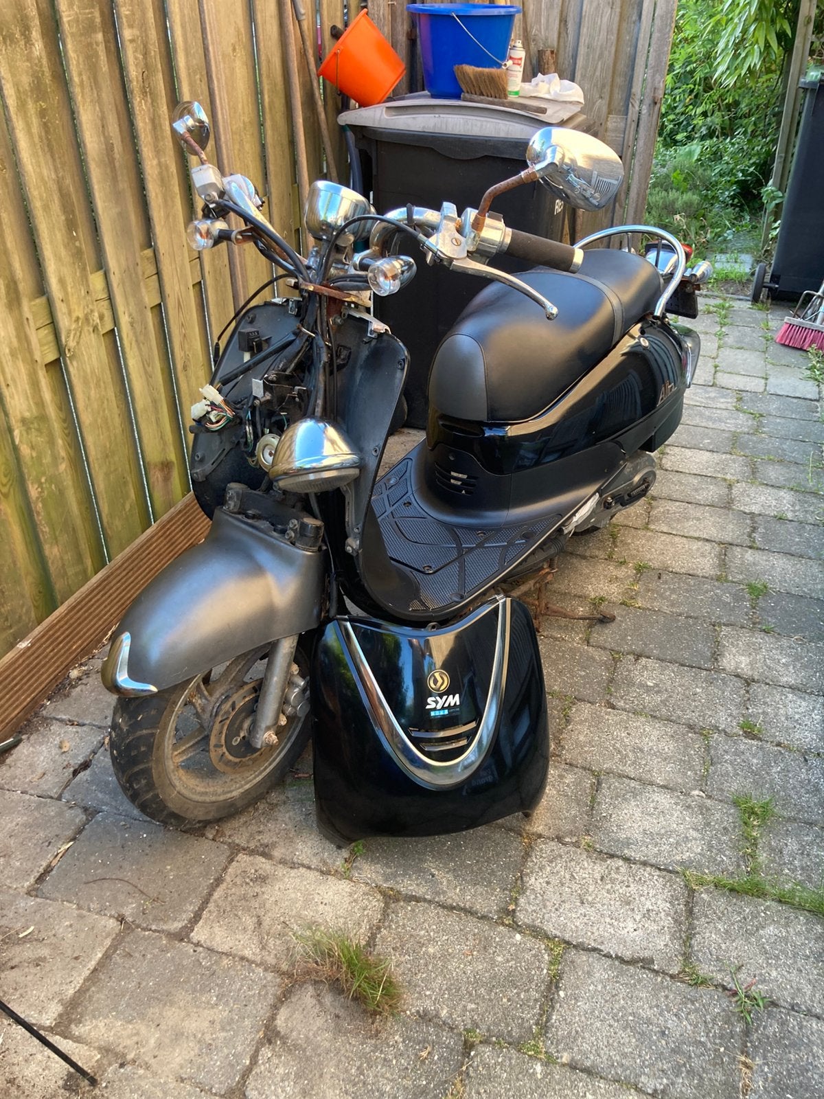 Sym Allo GRATIS ophalen, sleutelproject of voor onderdelen, Fietsen en Brommers, Scooters | SYM, Ophalen, Gebruikt, Allo, Benzine
