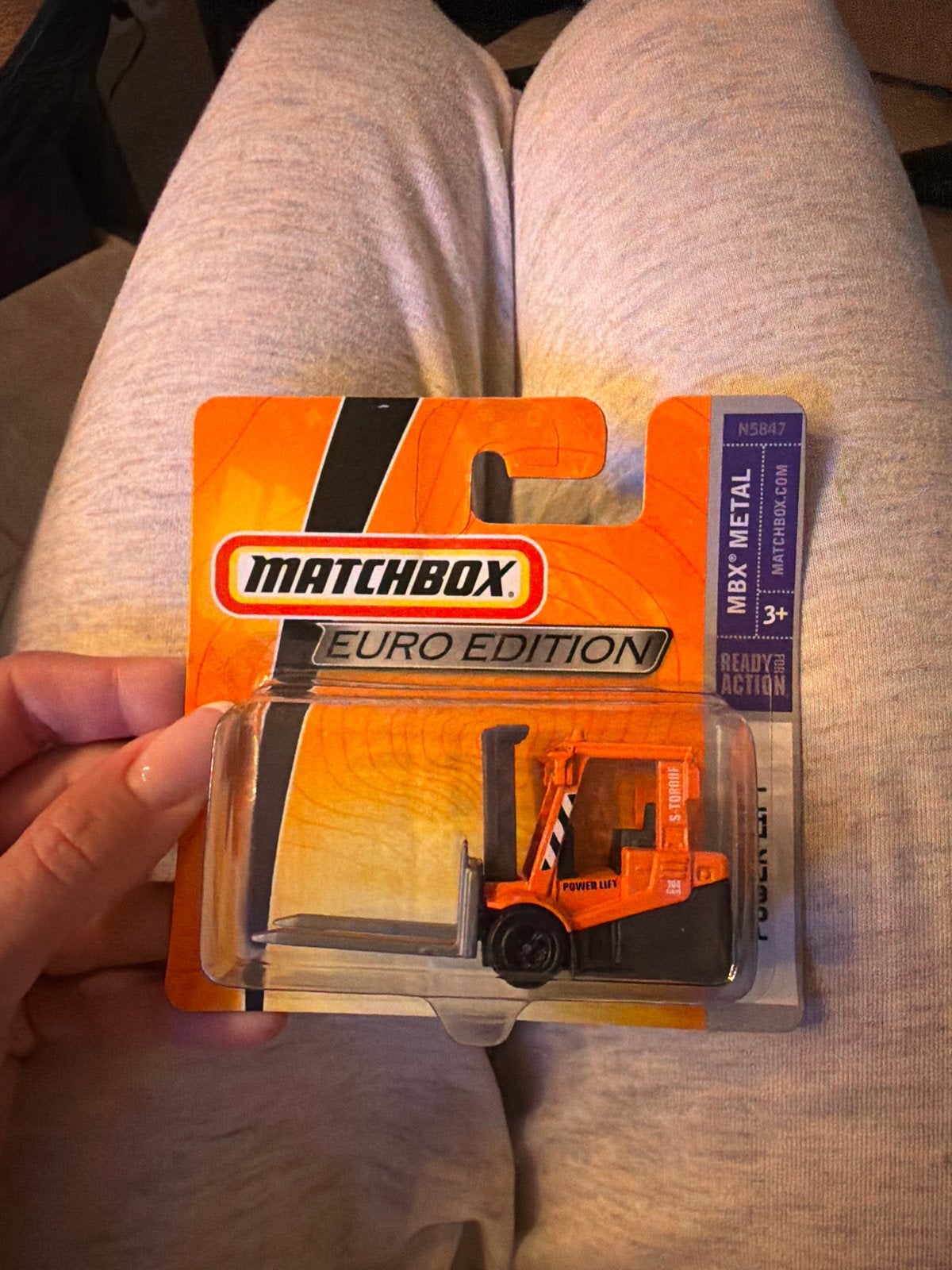 Matchbox Euro Edition Power Lift Vorkheftruck, Ophalen of Verzenden, Nieuw, Overige typen