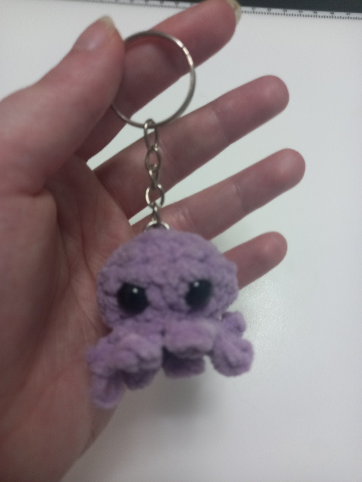 Gehaakte mini Octopus sleutelhanger, Ophalen, Nieuw, Dieren, Knutselwerk