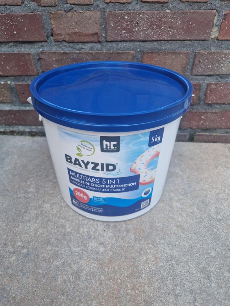 Chloortabletten 200g - 5 kg Bayzid Multitabs, Tuin en Terras, Ophalen of Verzenden, Nieuw, Reinigingsmiddel