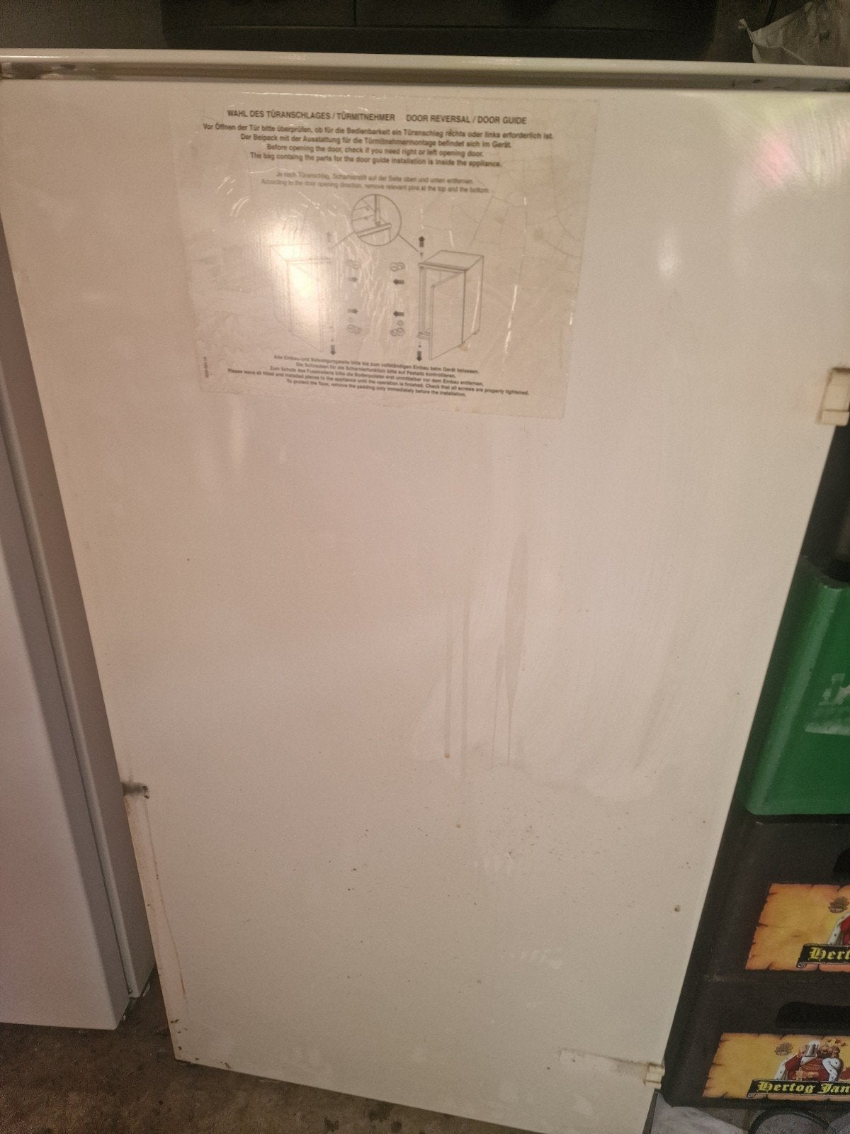 Gebruikte Zanussi inbouw koelkast, Ophalen, Gebruikt, Zonder vriesvak
