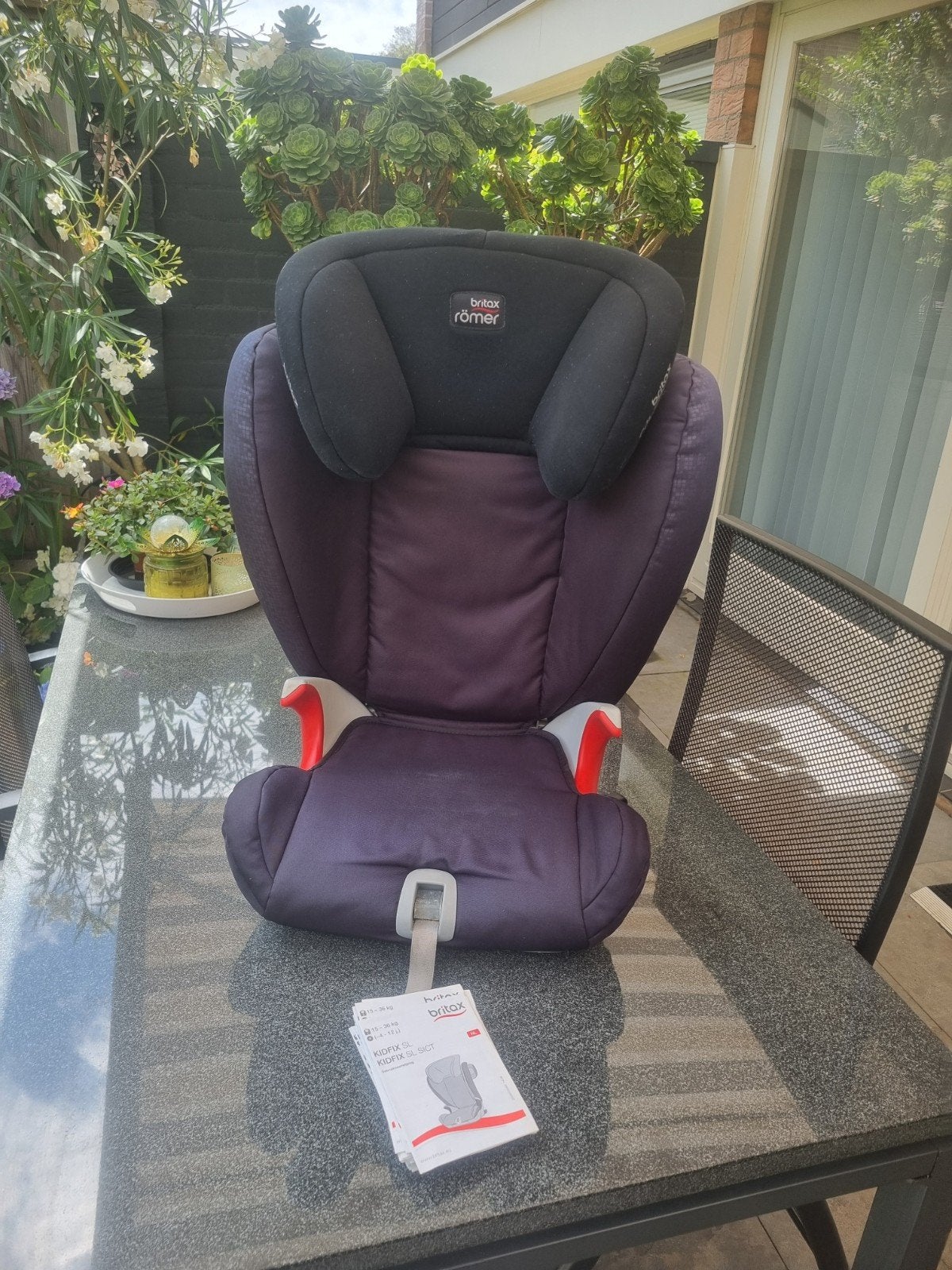 Romer Britax autostoel, Kinderen en Baby's, Ophalen, Romer, Autogordel of Isofix, Gebruikt