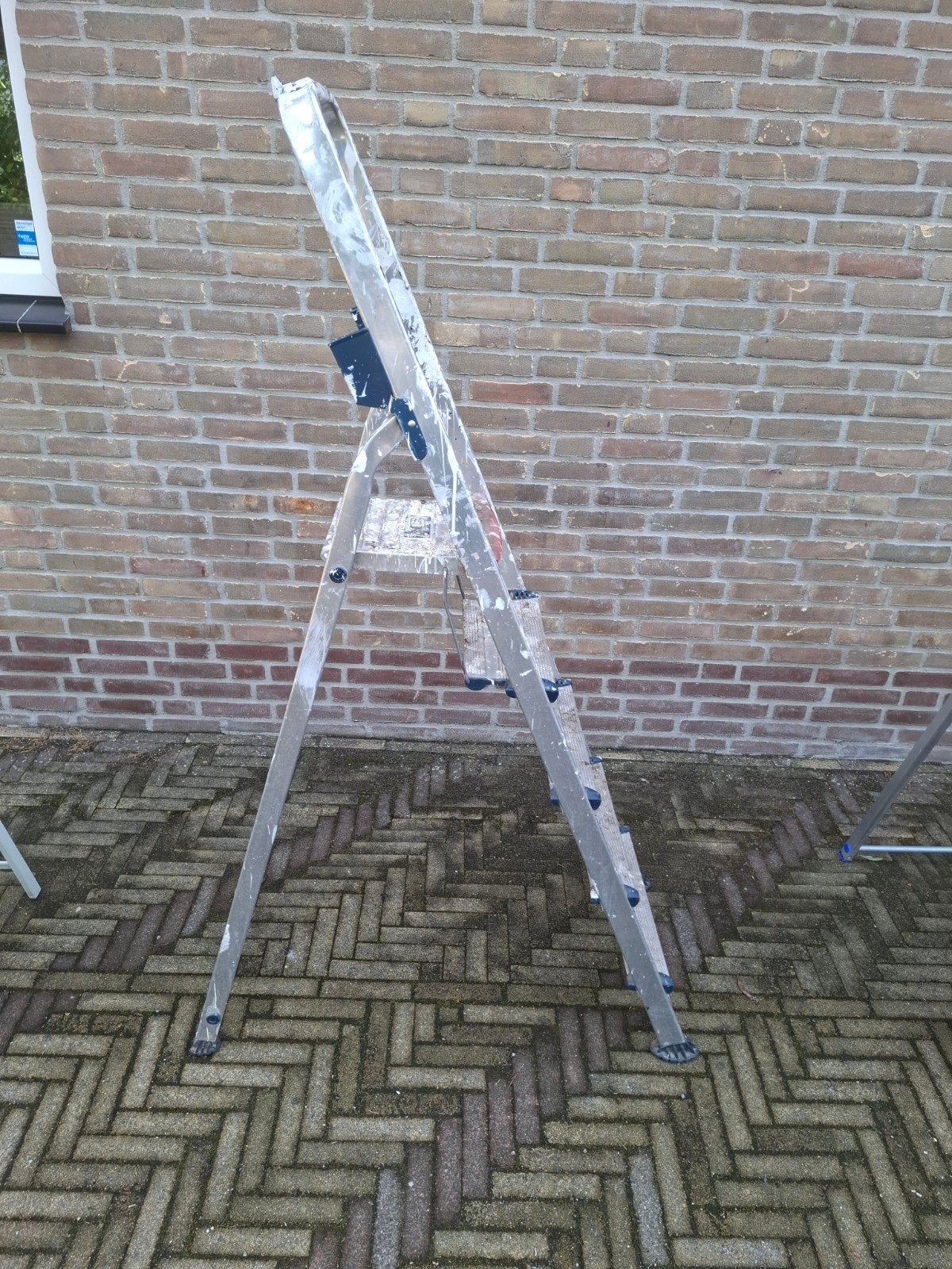 Gebruikte aluminium trap , altrex, Ophalen, Gebruikt, Trap, Minder dan 2 meter