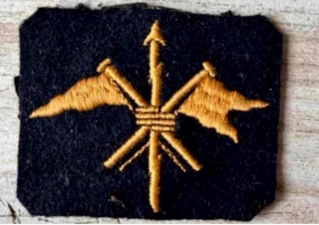 Marine Embleem  TELEGRAFIST KPL, Ophalen of Verzenden, Landmacht, Nederland, Embleem of Badge