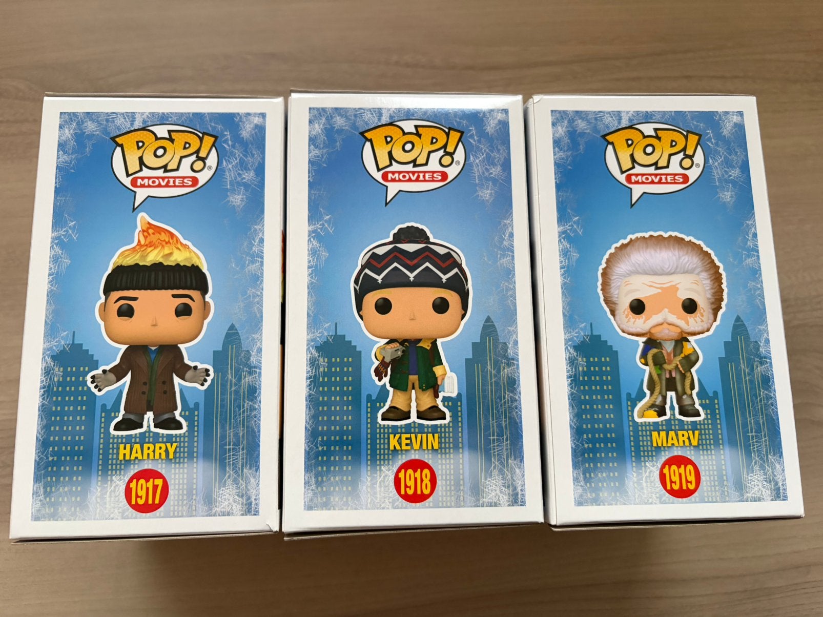 Funko Pop Home Alone 2 Harry Kevin Marv #1917 #1918 #1919, Funko Europe, Nieuw, Ophalen of Verzenden, 4th floor, 1 Queen Caroline St, London W6 9YN, Verenigd Koninkrijk