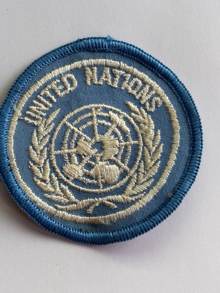 United Nations embleem, Verzamelen, Verzenden, Landmacht, Amerika, Kleding of Schoenen