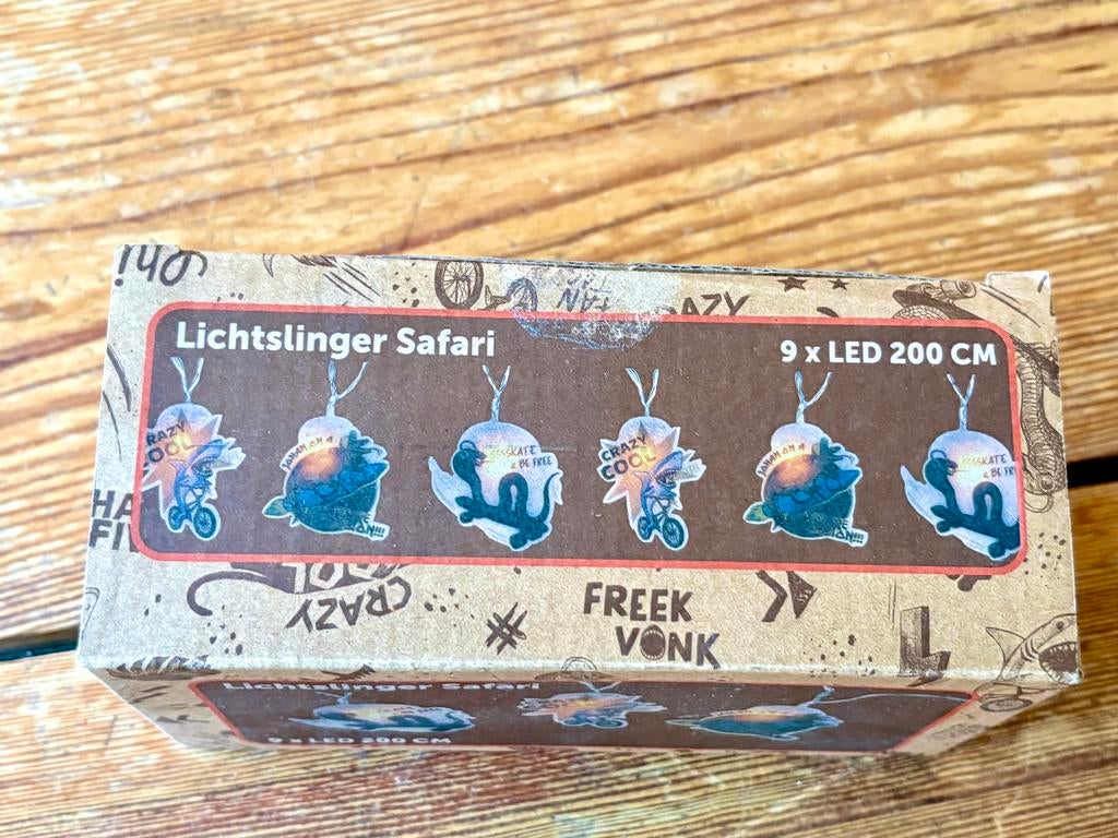 Freek Vonk Dino LED Lichtslinger nieuw in doos, Kinderen en Baby's, Kinderkamer | Inrichting en Decoratie, Ophalen of Verzenden