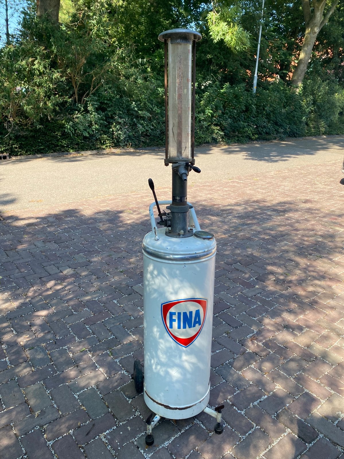 2takt benzinepomp, Ophalen, Gebruikt