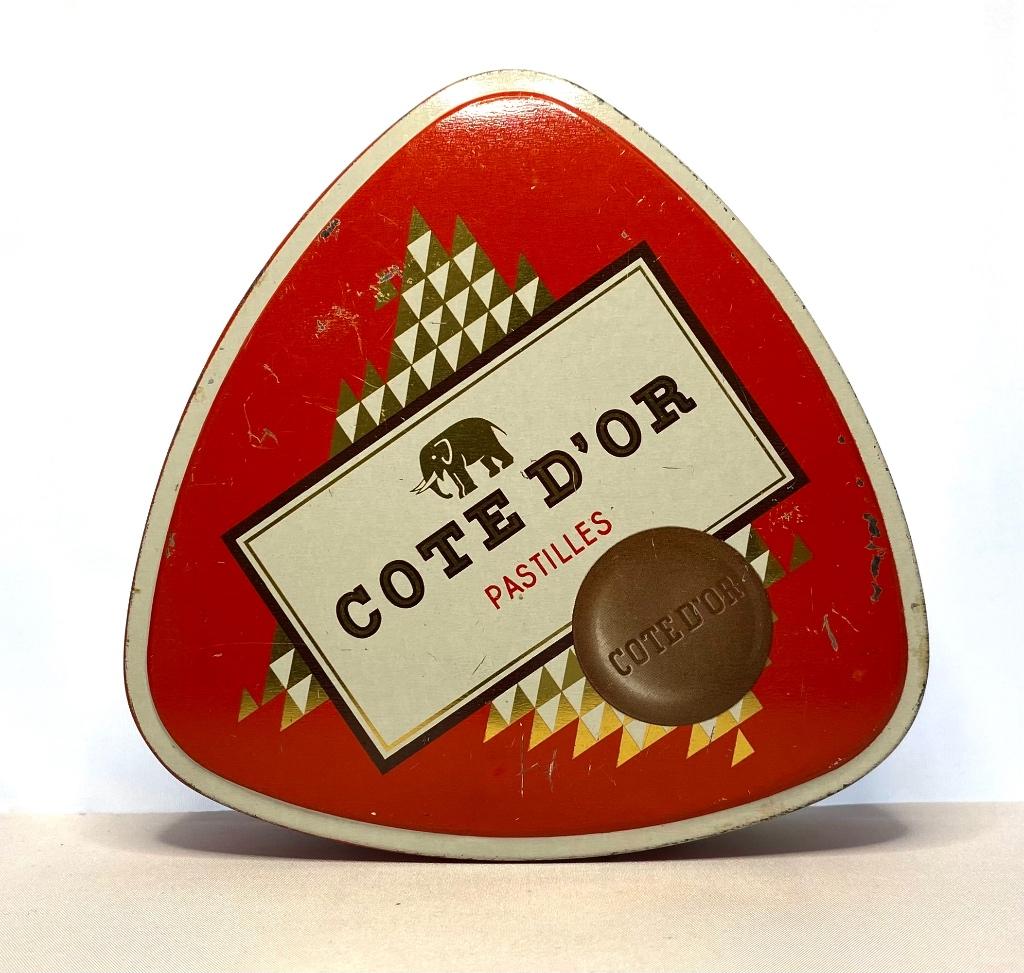 oude blikken doos - Côte d'Or pastilles, Ophalen of Verzenden, Gebruikt, Overige