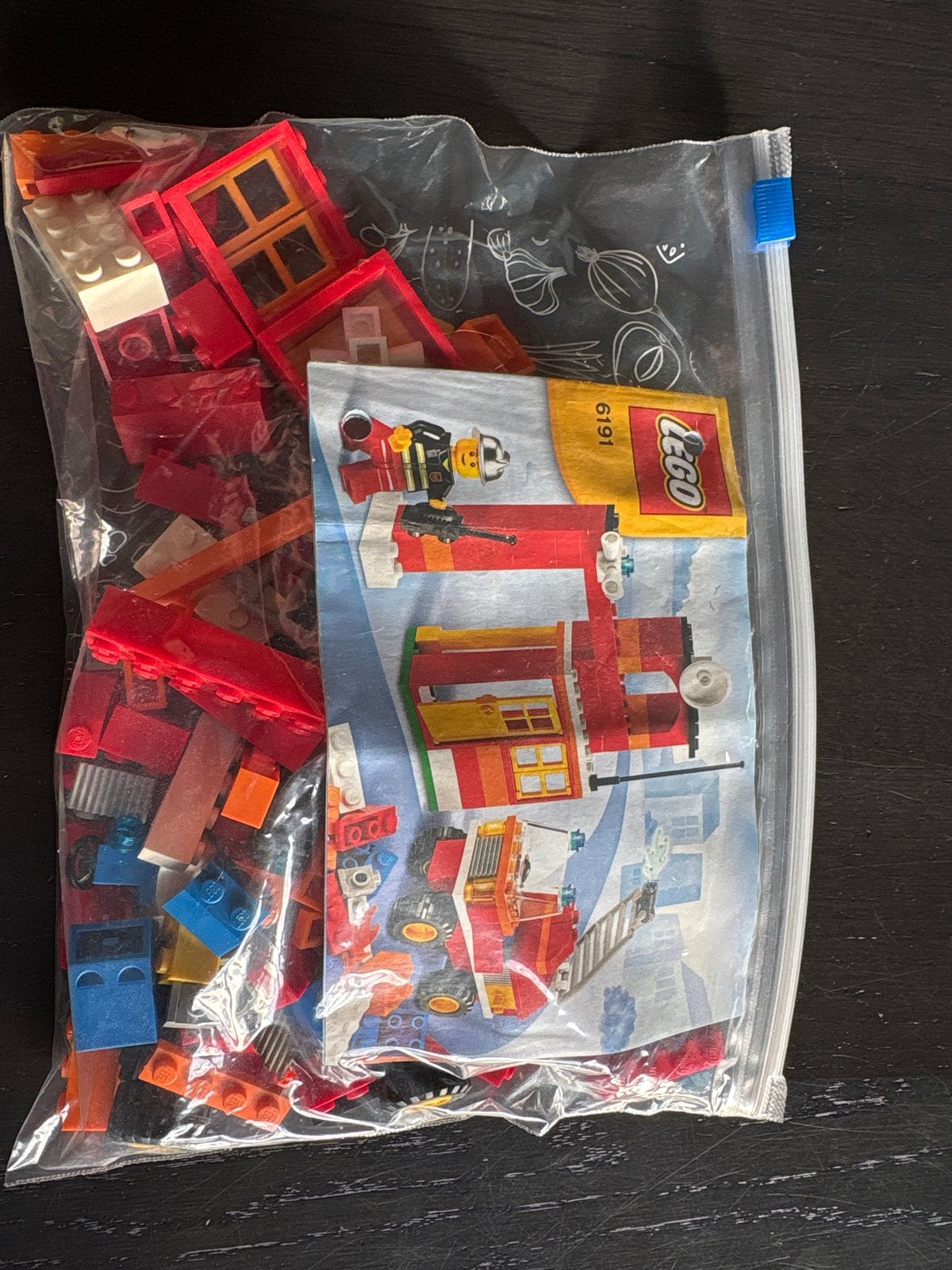 Lego set 6191: Brandweerkazerne met brandweerwagen, Kinderen en Baby's, Speelgoed | Duplo en Lego, Ophalen, Lego, Compleet, Complete set