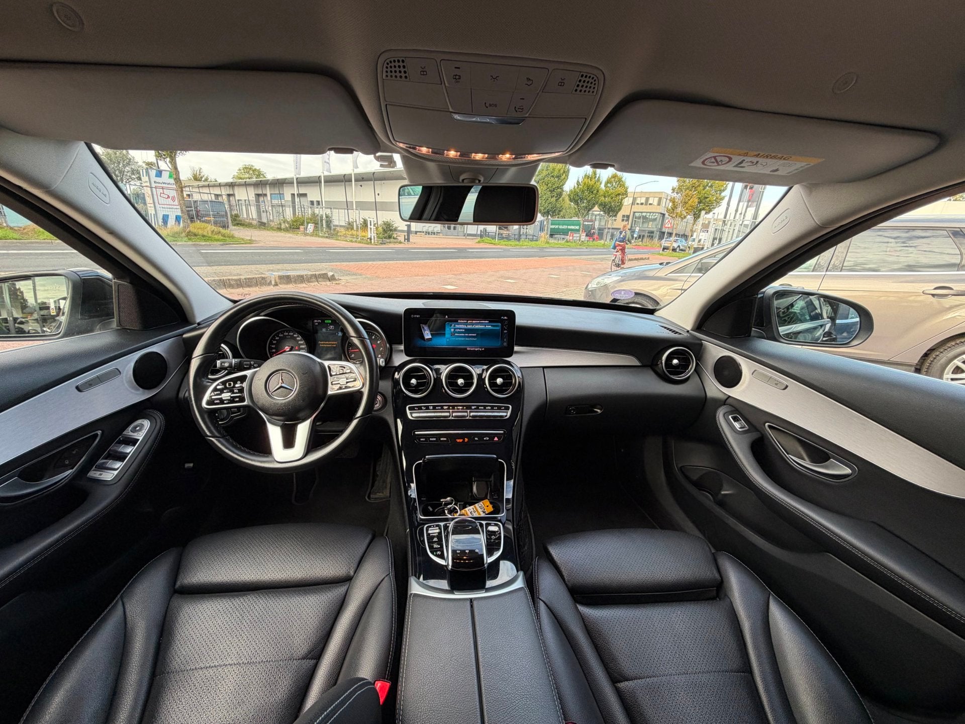 Mercedes-Benz C-klasse Estate 200 Premium Pack AUT|Cruise|Na, Auto's, Automaat, 12 maanden, Euro 6, 4 cilinders