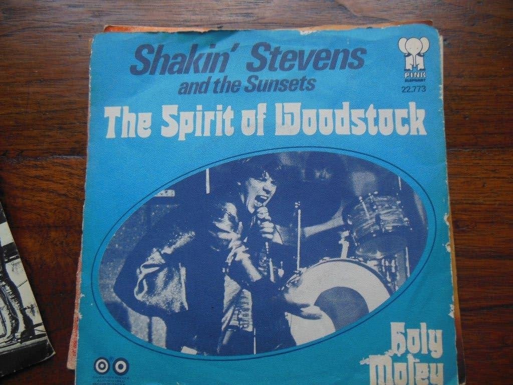 single shakin'stevens and the sunsets 45rpm jukebox vinyl, 7 inch, Ophalen of Verzenden, Zo goed als nieuw, Rock en Metal