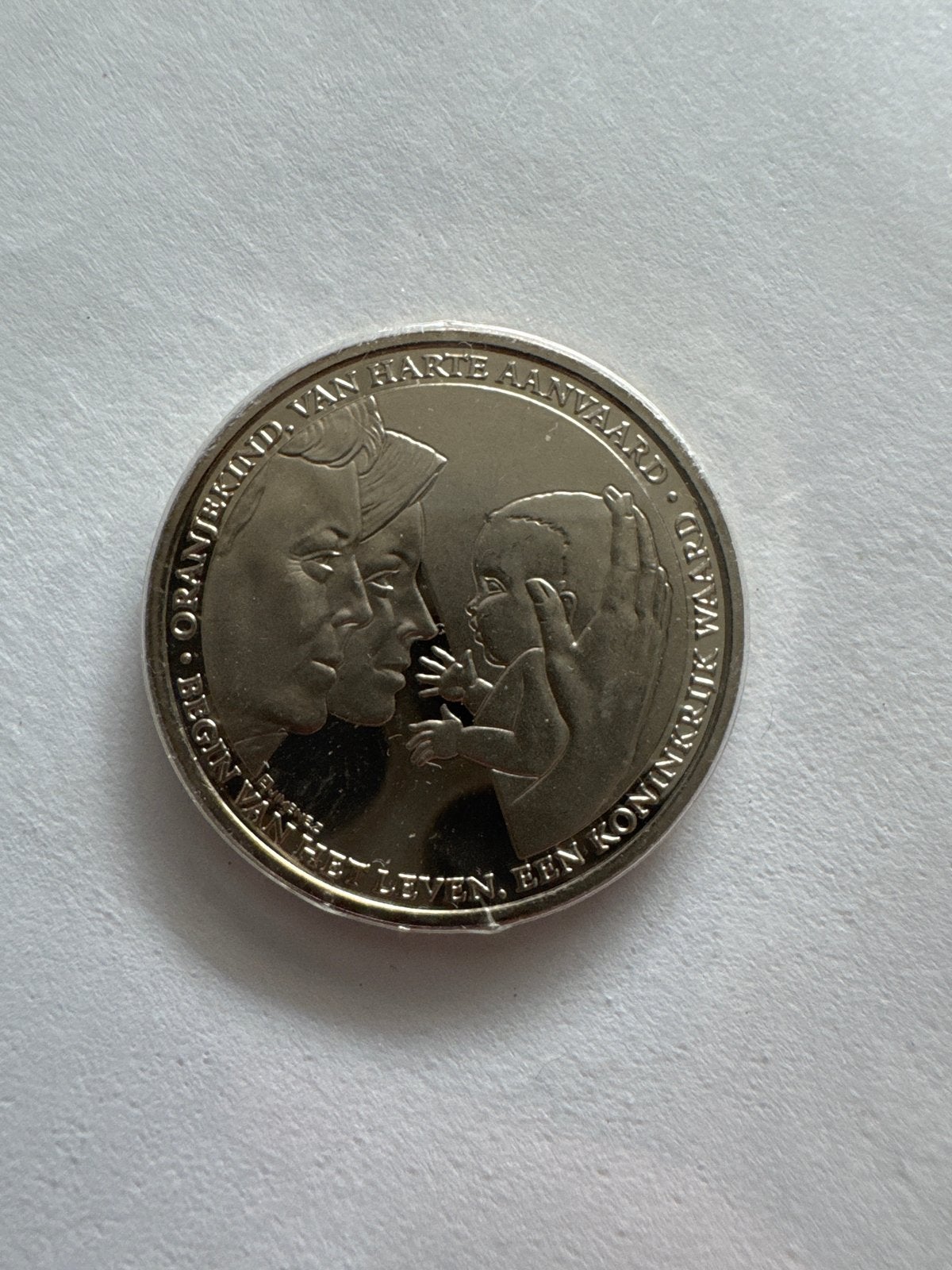 Geboortemunt Prinses Amalia 2003, Postzegels en Munten, Munten | Nederland, Koningin Beatrix, Geboorte of Huwelijk, Losse munt
