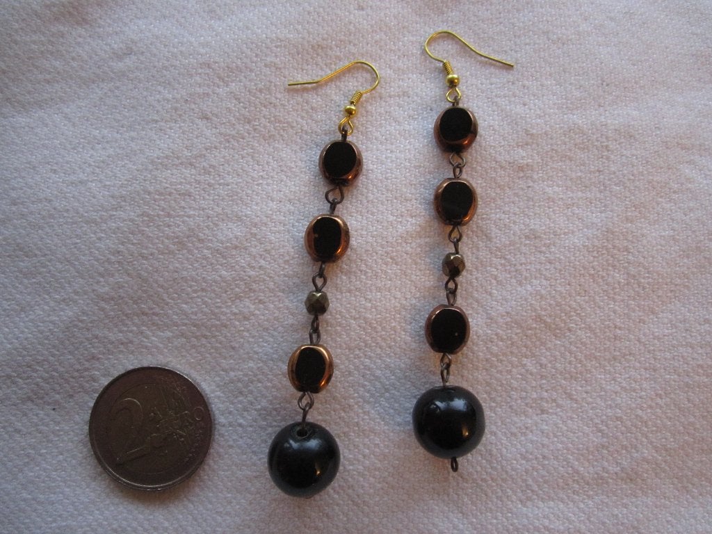 69.  Schitterende oude oorbellen, Sieraden, Tassen en Uiterlijk, Antieke sieraden, Ophalen, Overige materialen, Oorbellen