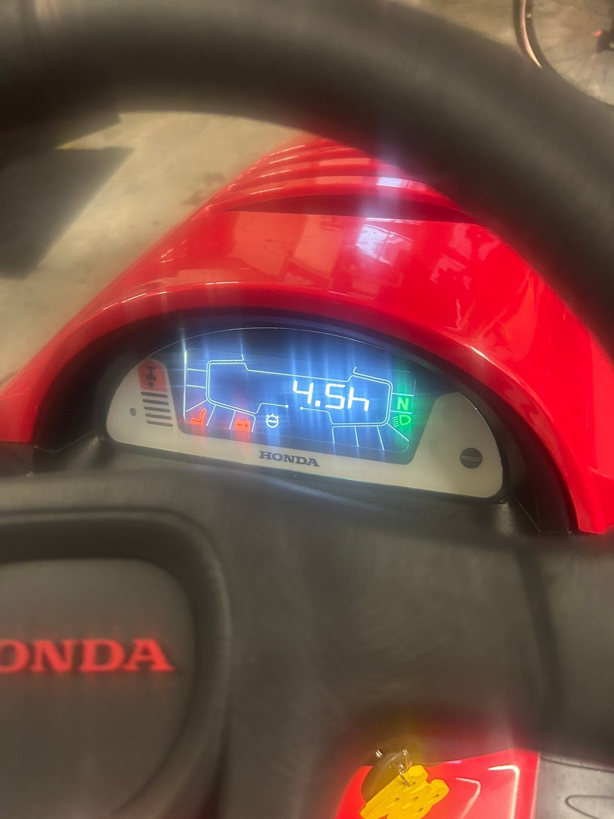 Zitmaaier bijna NIEUW! Honda HF 2417, Ophalen of Verzenden, Nieuw, Opvangbak, 90 tot 120 cm