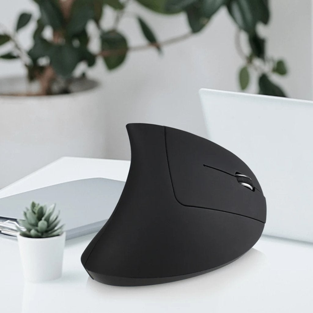 NG Essentials Ergonomische muis | Draadloos | Zwart, Computers en Software, Muizen, Rechtshandig, Muis, Verzenden, NexGen.Ent.Info@gmail.com