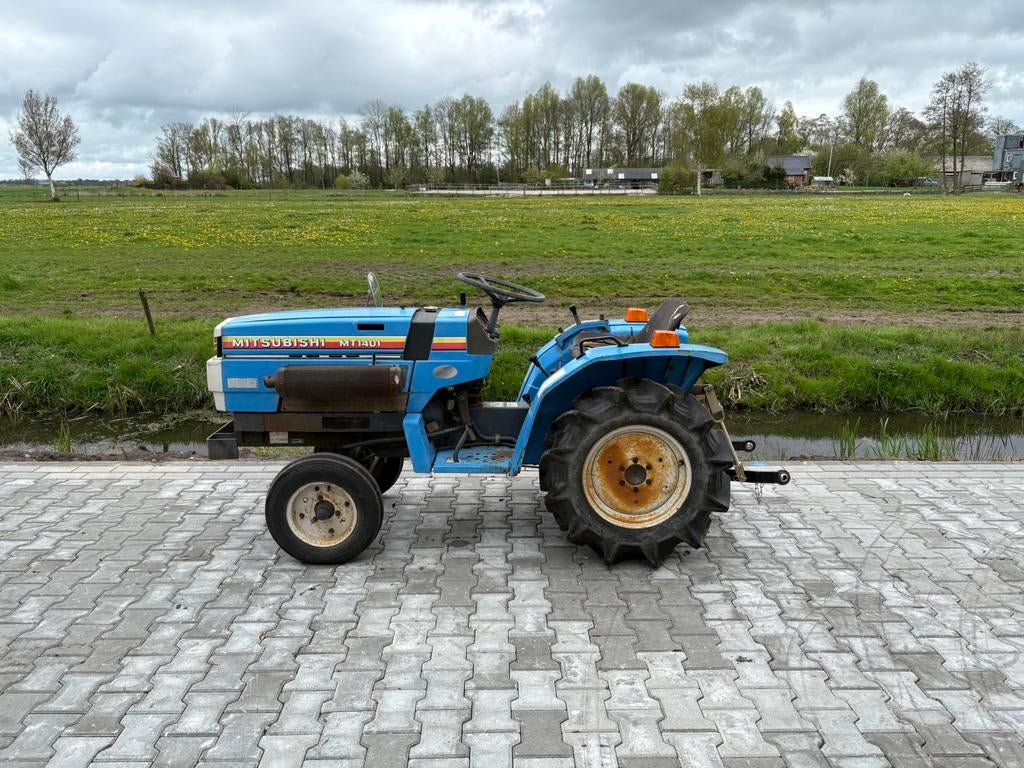 Mitsubishi mt1401 minitractor mini trekker, Overige merken, Gebruikt, Tot 2500, Ophalen of Verzenden