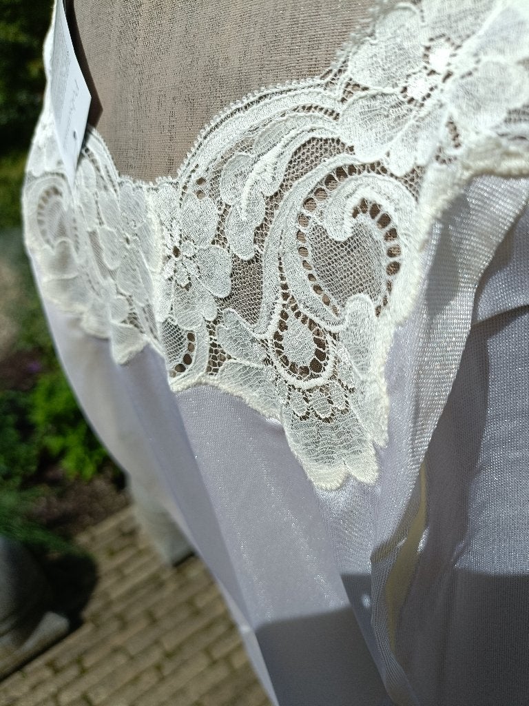 *Nieuwe* kanten negligé onderjurk DENTELLE DE CALAIS (AL118), Kleding | Dames, DENTELLE DE CALAIS, Ophalen of Verzenden, Overige kleuren