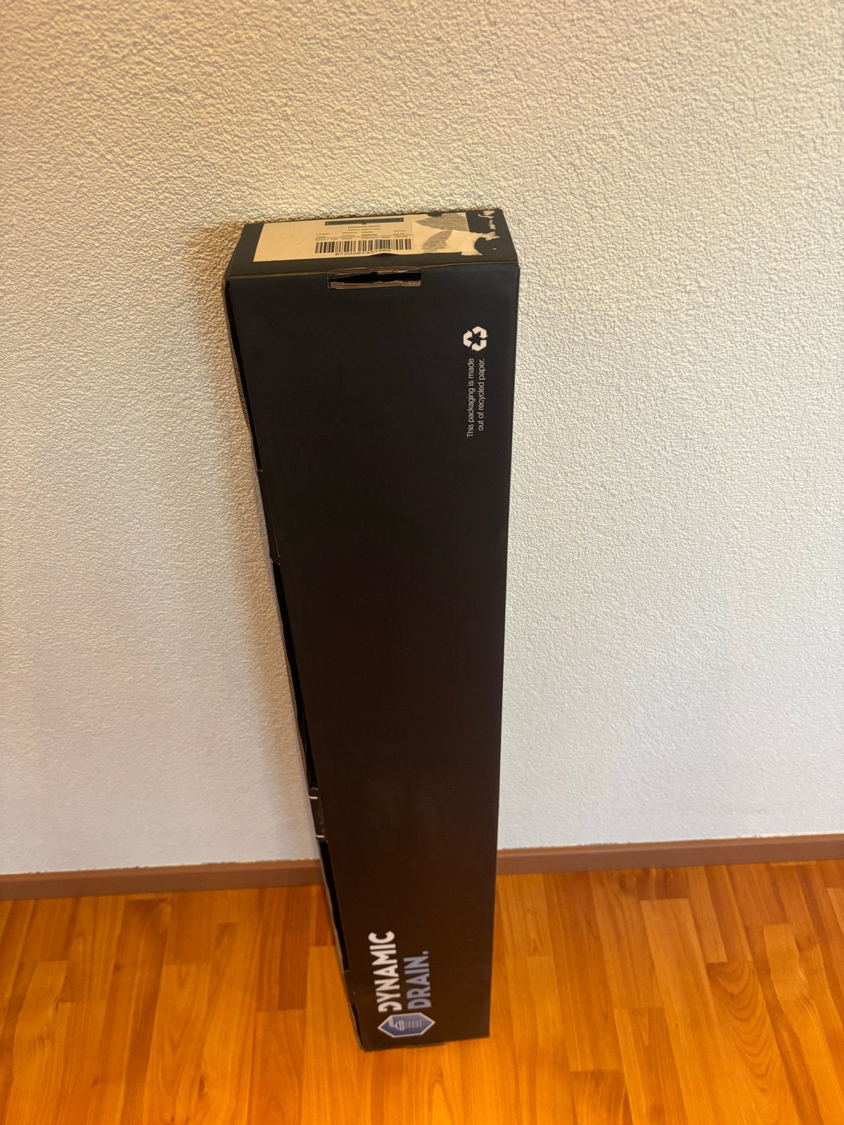 Dynamic Drain Douchegoot RVS Zwart 900x70mm, Ophalen of Verzenden, Nieuw, Rvs, Douche