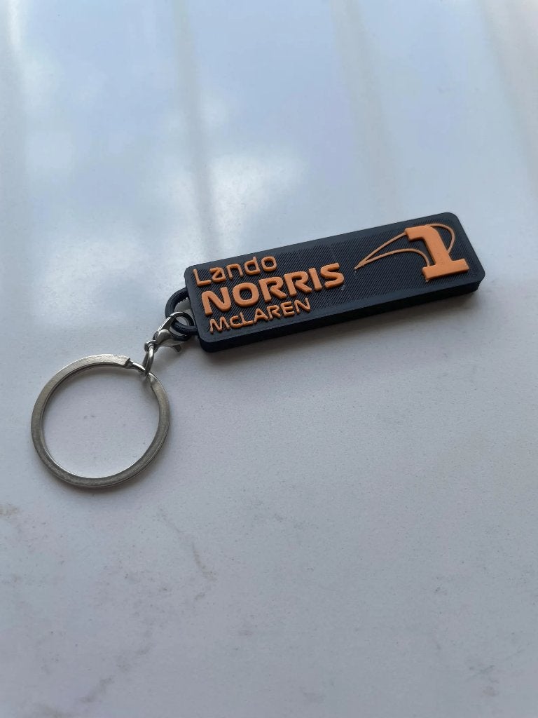 Lando Norris sleutelhanger, Verzenden, Nieuw, Sport