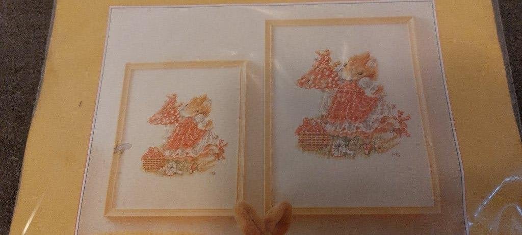 Borduurpakket 'Vera de Muis - Herfst' 38 x 32 cm., Hobby en Vrije tijd, Borduren en Borduurmachines, Ophalen of Verzenden, Nieuw