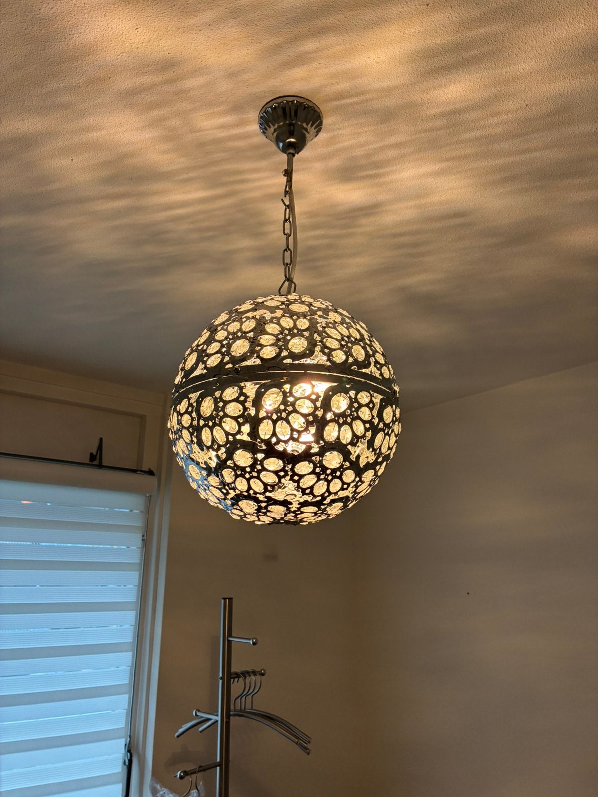 Mooie hanglamp, Huis en Inrichting, Lampen | Kroonluchters, Ophalen, Zo goed als nieuw