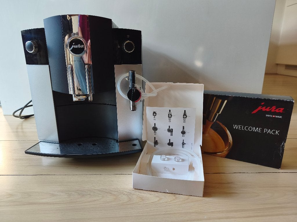 Jura Impressa C65 - volautomatische koffiemachine, Ophalen, Gebruikt, 10 kopjes of meer, Koffiemachine