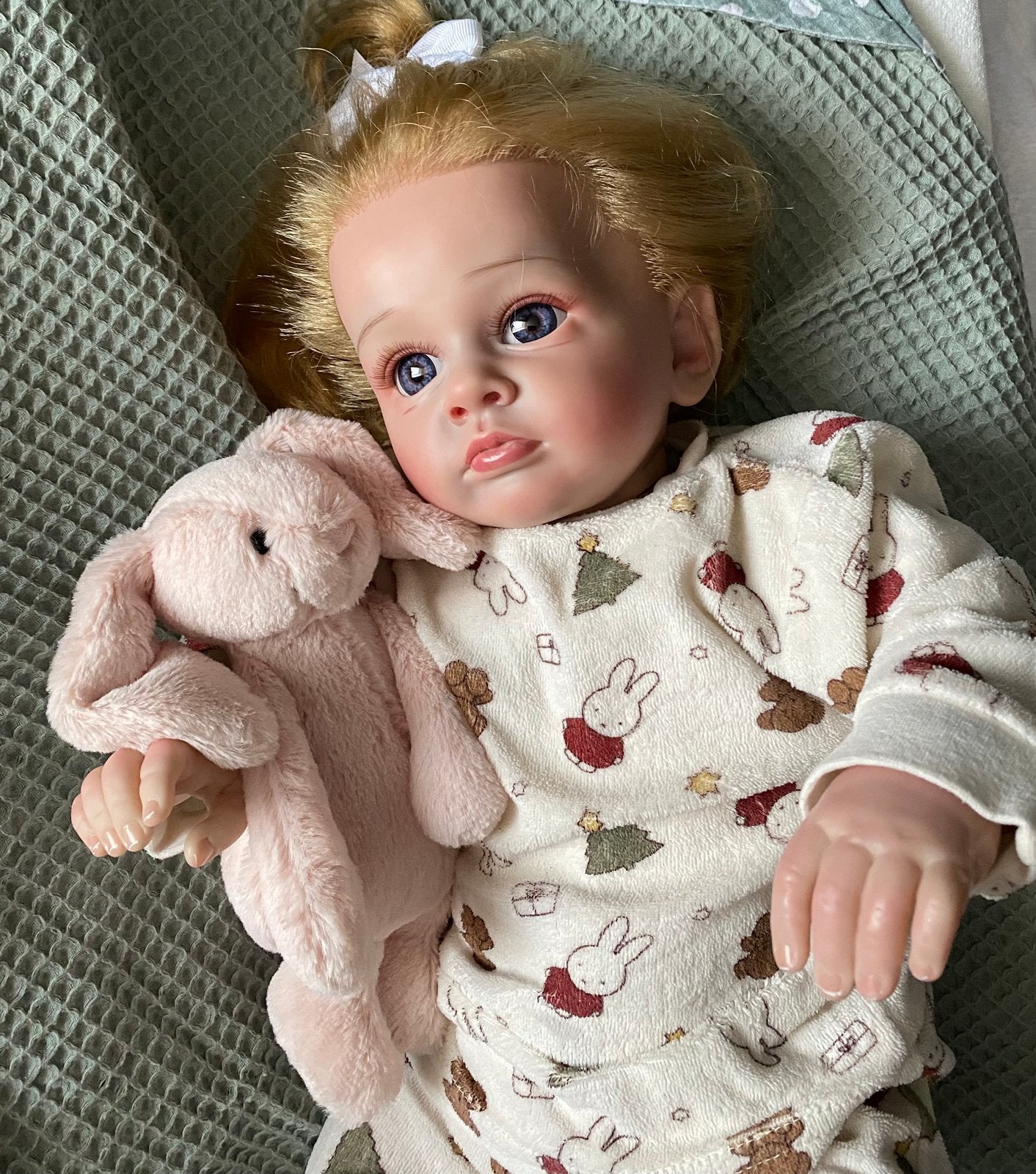 Super leuk Reborn meisje 🦋, Ophalen of Verzenden, Zo goed als nieuw, Pop, Levensecht of Reborn