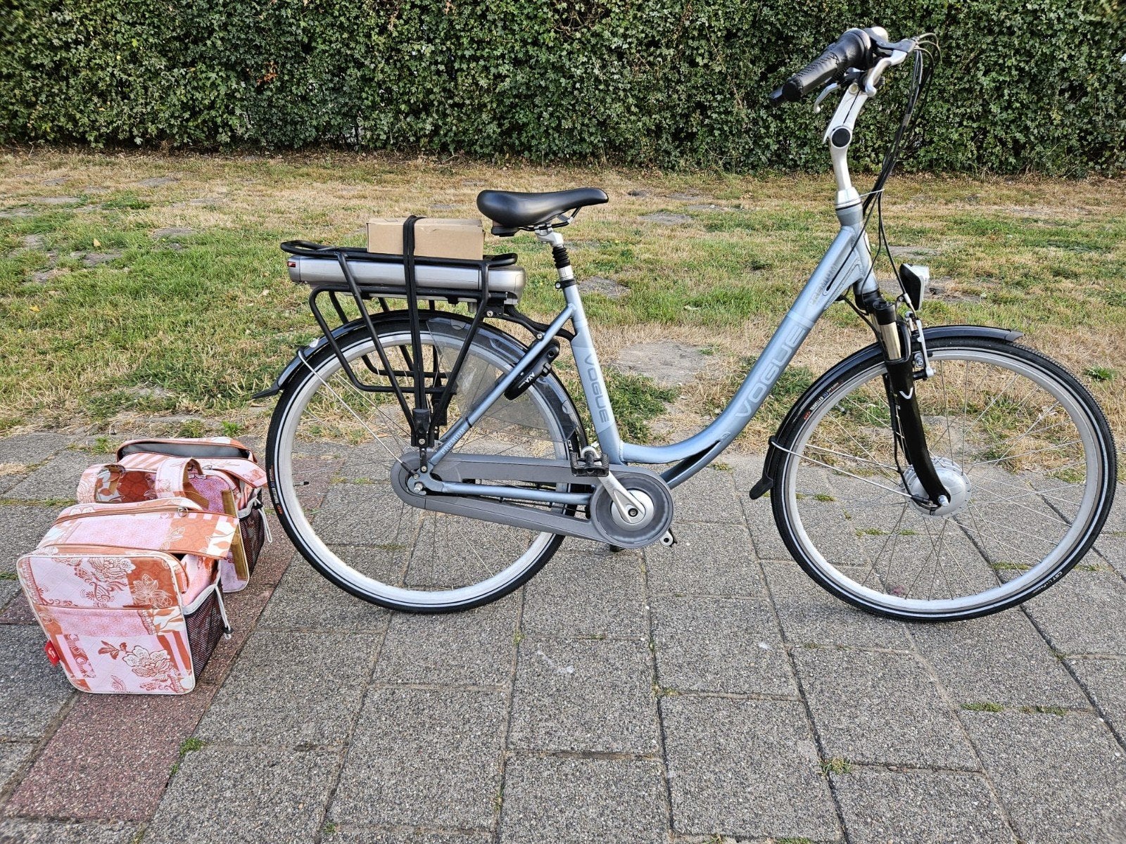 elektrische fiets Vogue, Fietsen en Brommers, Fietsen | Dames | Damesfietsen, 50 tot 53 cm, Ophalen, Zo goed als nieuw, Overige merken