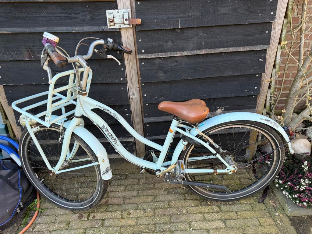 Meiden fiets 24 inch, Minder dan 47 cm, Ophalen, Gebruikt, Staal
