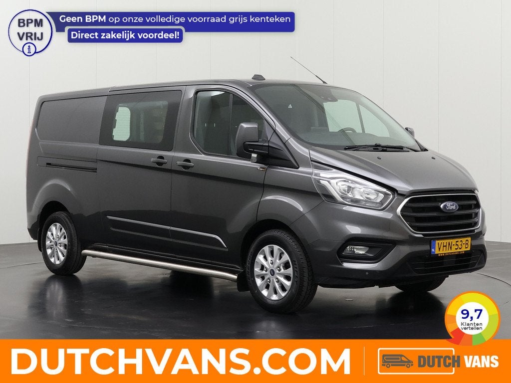 Ford Transit Custom 2.0TDCI 130PK Lang Limited | 2800Kg Trek, Voorwielaandrijving, LED verlichting, Stof, 4 cilinders
