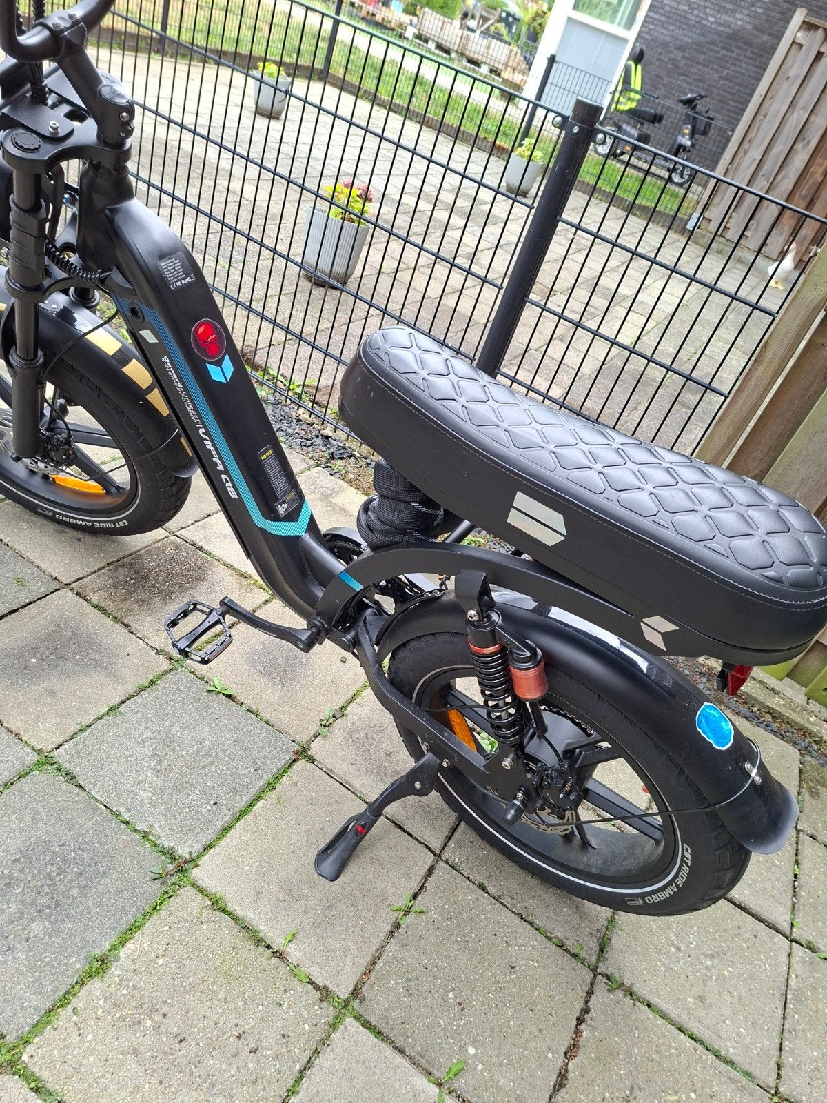 Ouxi Q8 48V accu in frame, gekocht in februari, Fietsen en Brommers, Elektrische fietsen, Ophalen, Zo goed als nieuw, Overige merken