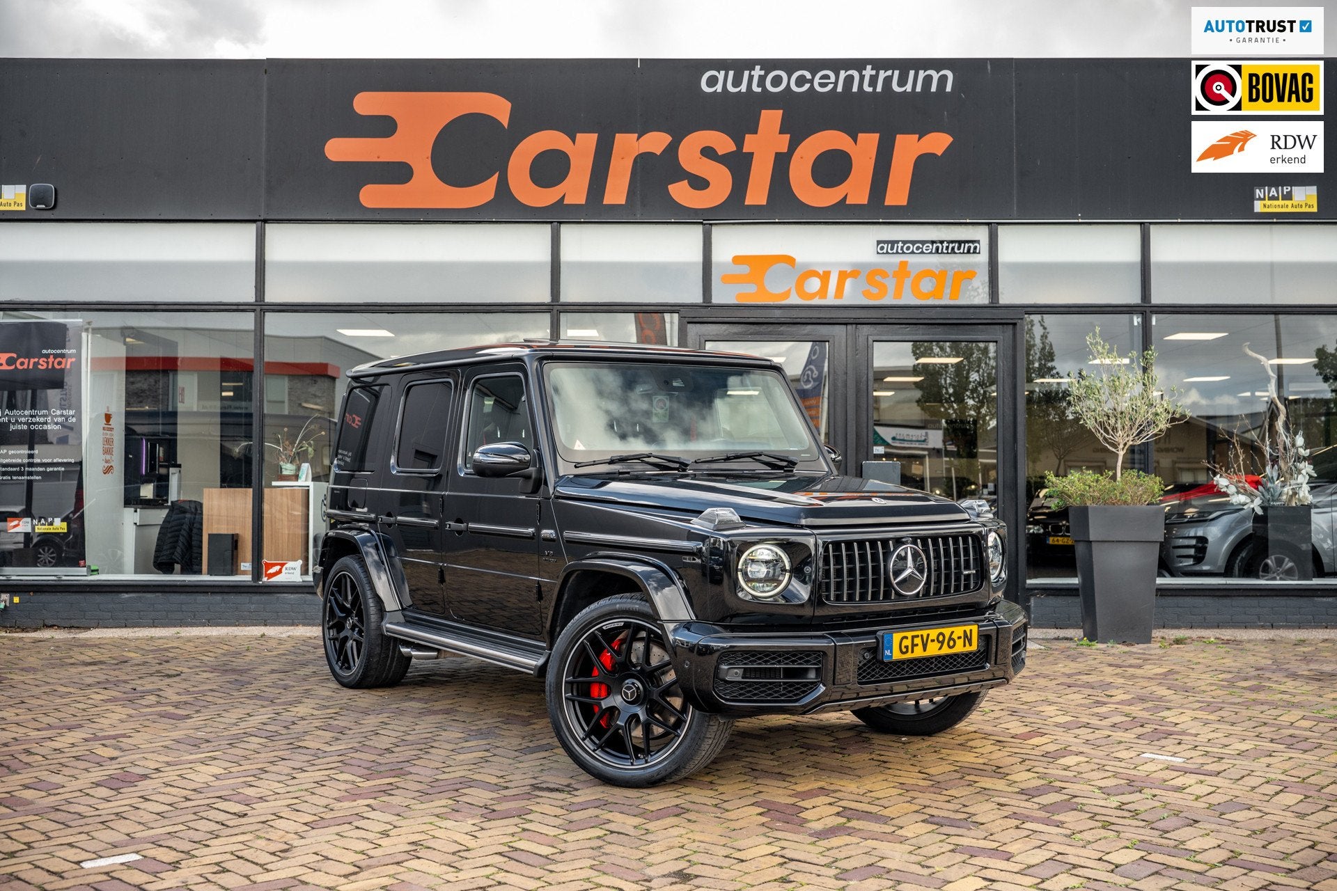 Mercedes-Benz G-klasse 63|Night pakket|Superieur interieur|T, Dealer onderhouden, G-Klasse, Adaptive Cruise Control, Zwart