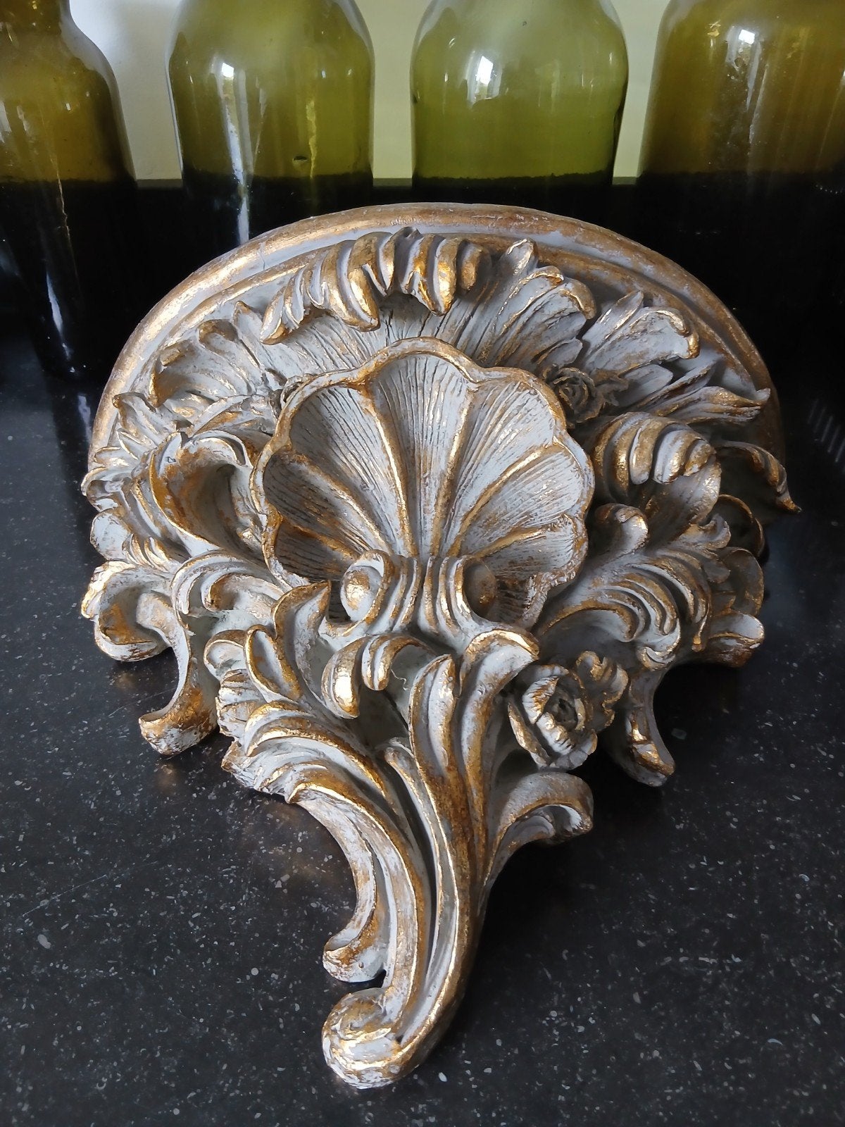 mooie grote vintage  wand console, Ophalen of Verzenden, Gebruikt, Overige vormen, Barrok klasiek