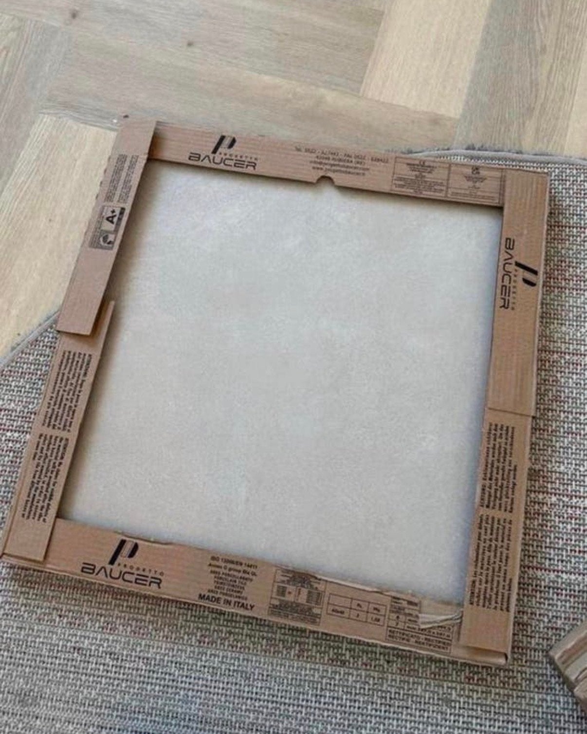Keramische wandtegels, creme, 60x60 cm 14 stuks, Doe-het-zelf en Verbouw, Tegels, Nieuw, Wandtegels, Keramiek, 60 cm of meer, Minder dan 5 m²