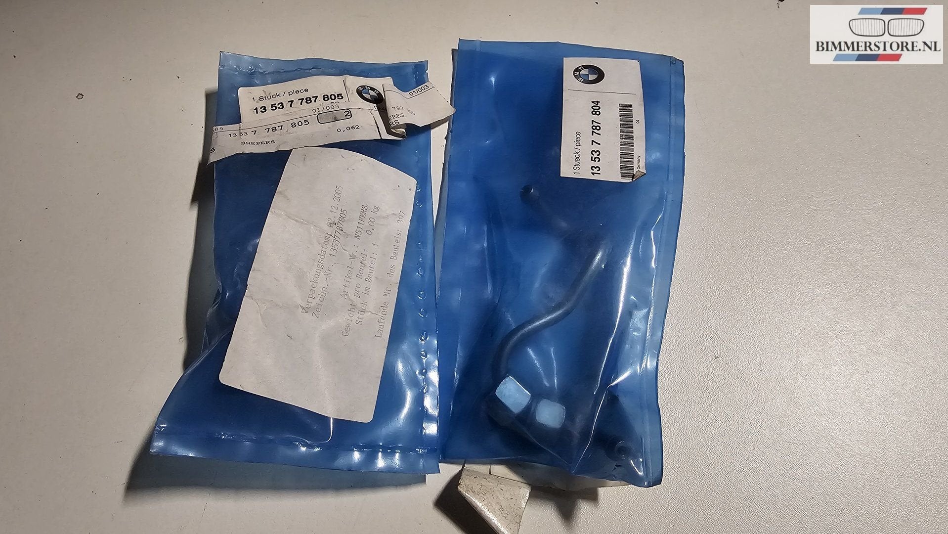 Twee Hogedruk diesel leiding BMW 1 / 3 / 5 / 7 X3 X5 serie E, Gebruikt, -, -, Ophalen of Verzenden