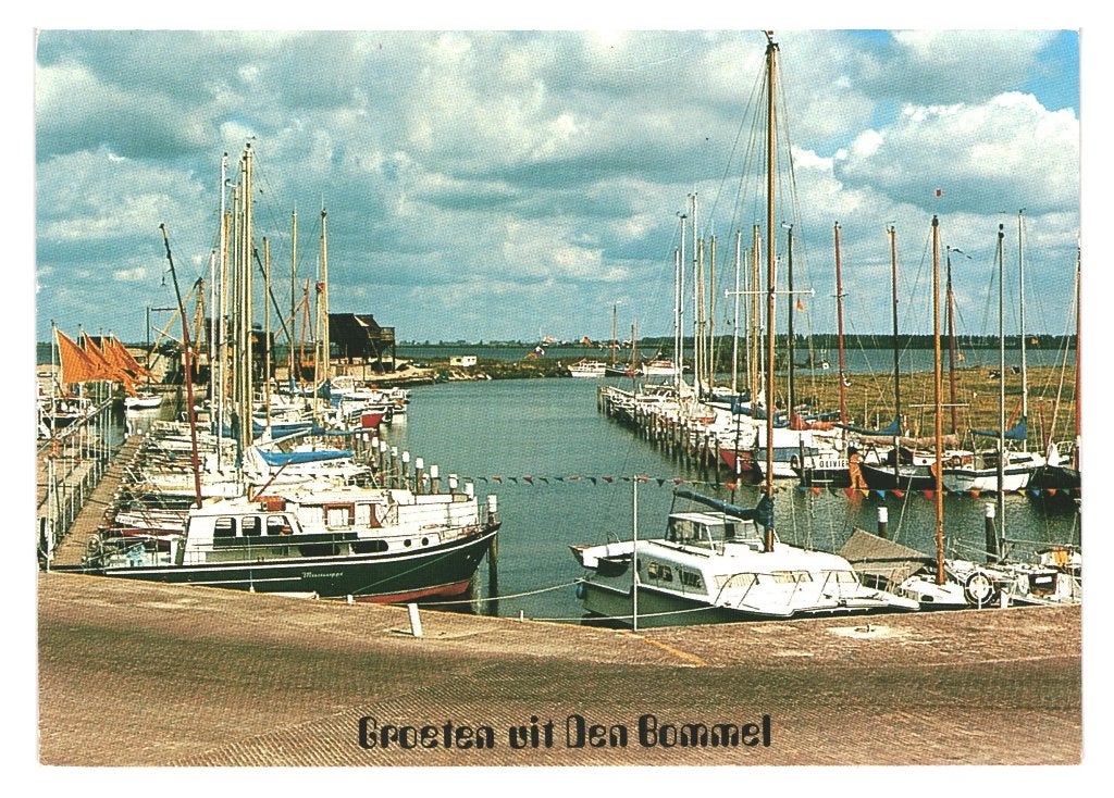 40801	Den Bommel	690 ZH	 nette oude kaart 	 Niet gelopen, Verzamelen, Ophalen of Verzenden, 1980 tot heden, Ongelopen, Zuid-Holland