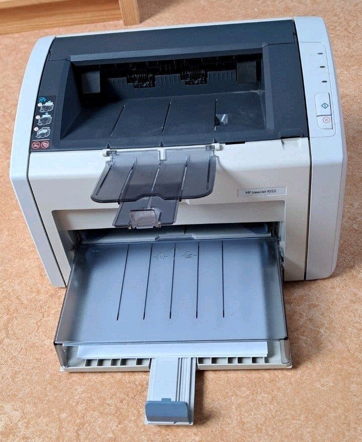 HP LaserJet 1022 Laserprinter, Computers en Software, Printers, Zwart-en-wit printen, Gebruikt, Printer, Ophalen of Verzenden