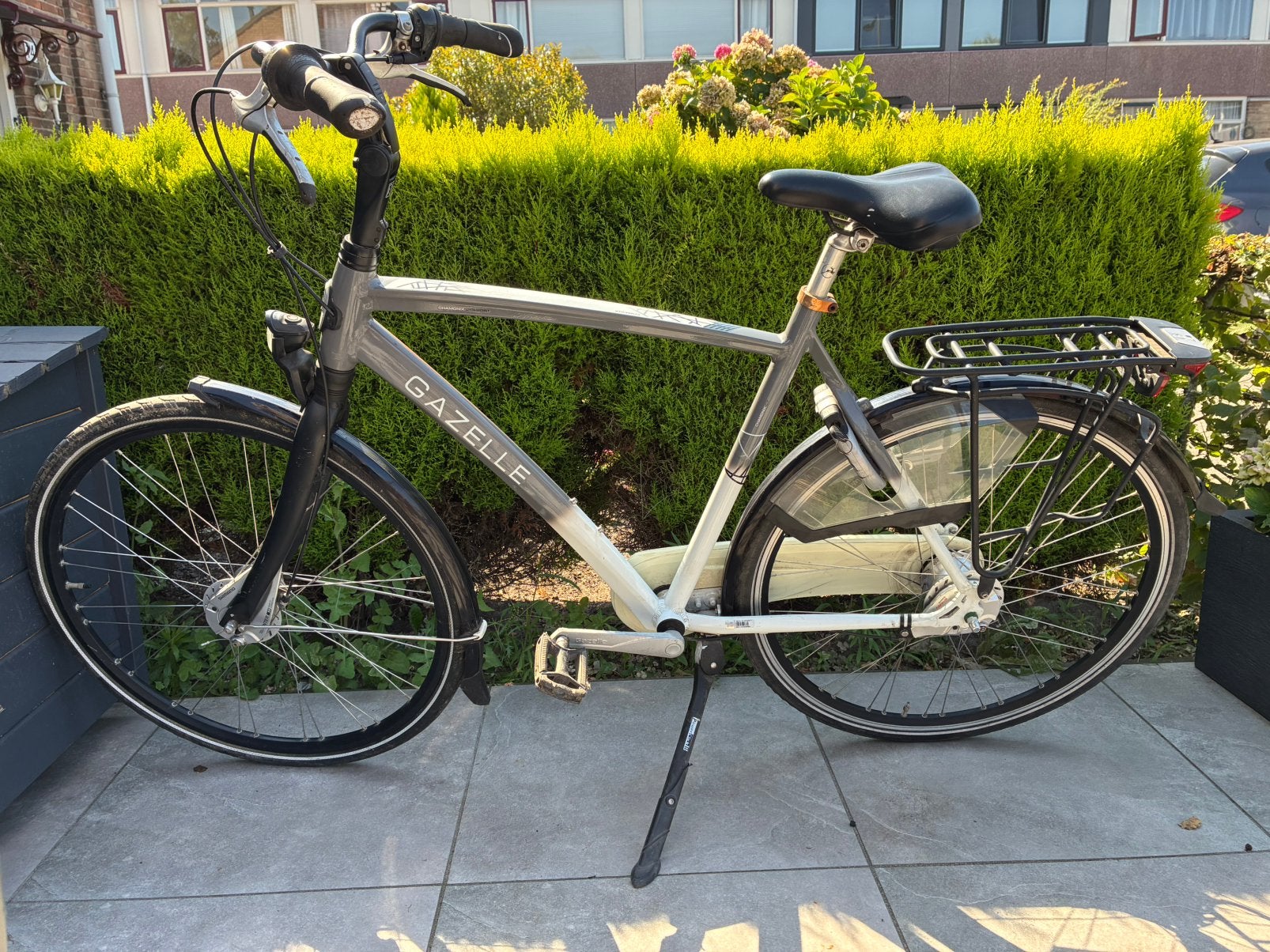 Gazelle Chamonix herenfiets opknapper, Fietsen en Brommers, Fietsen | Heren | Herenfietsen, Gebruikt, Versnellingen, Ophalen of Verzenden